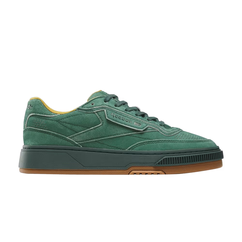 Reebok Club C LTD Green Edge Suede
