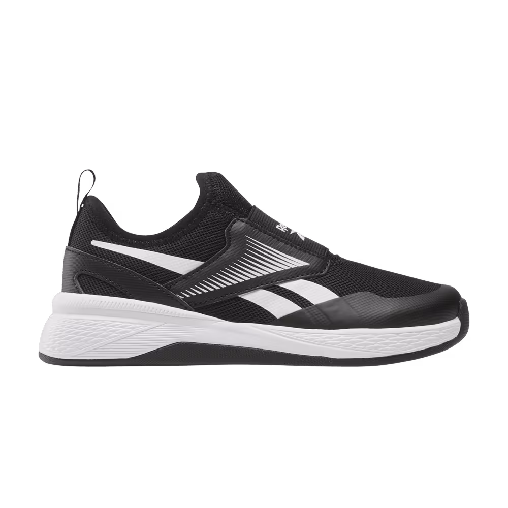 Reebok Nano Play Slip-On Little Kid Black White
