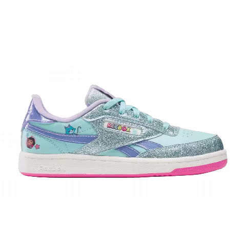 Gabby’s Dollhouse x Reebok Club C Revenge Little Kid 'Glitter'