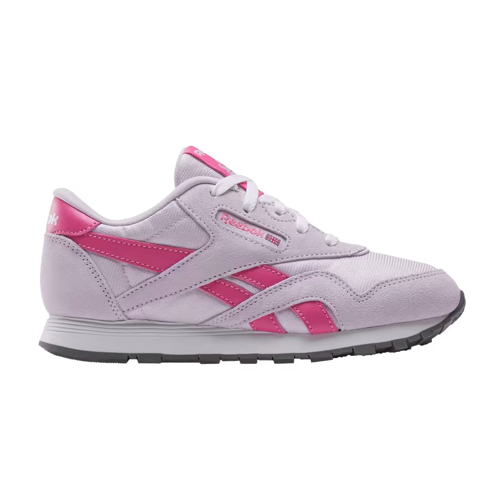 Reebok Classic Nylon Little Kid Digital Gleam True Pink