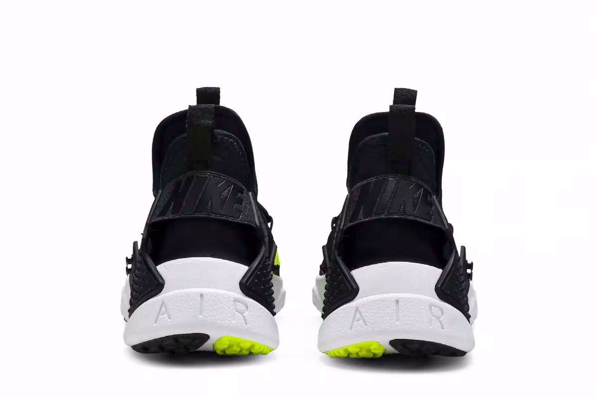 Nike Air Huarache Drift Black Volt, view 7