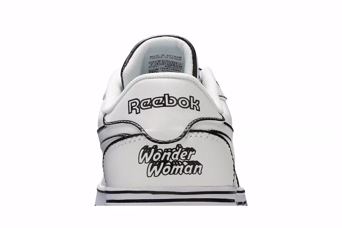 Wonder Woman x Reebok Women's Club MEMT Invisible Jet, view 8
