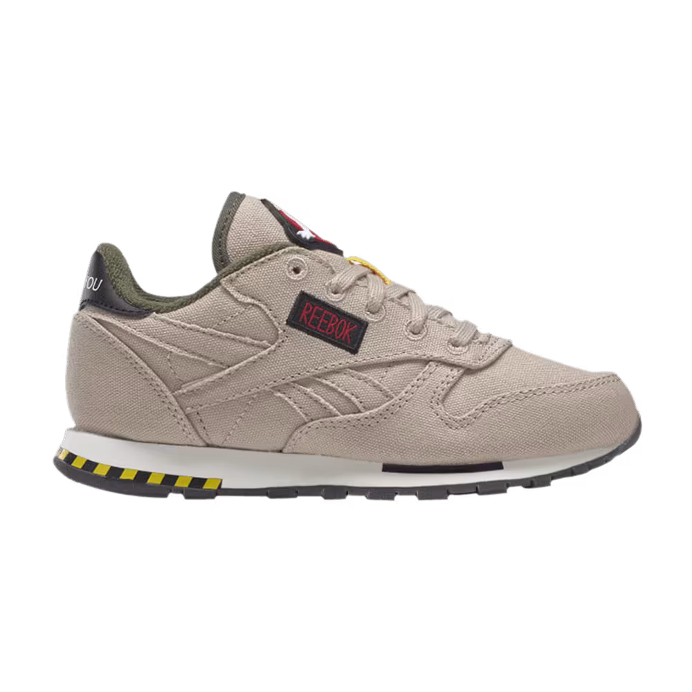 Ghostbusters x Reebok Classic Leather J Khaki Flight Suit