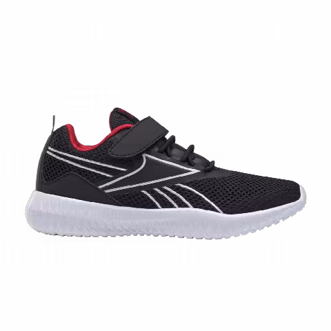 Reebok Flexagon Energy Velcro J 'Black Vector Red'