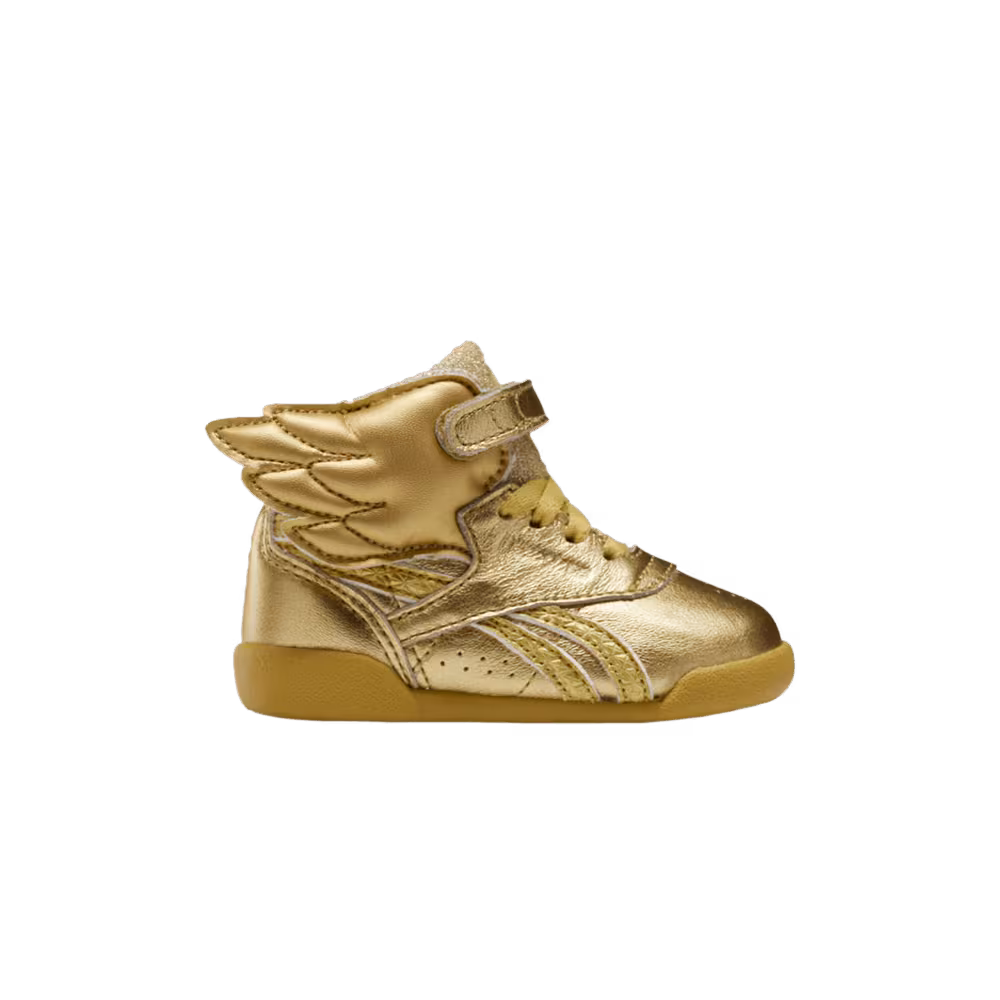Wonder Woman 1984 x Reebok Freestyle Hi Toddler Golden Eagle Armor