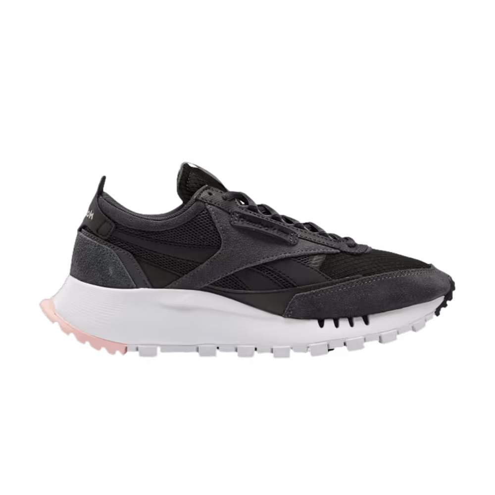 Reebok Women's Classic Leather Legacy Black True Grey