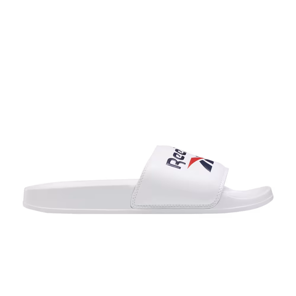 Reebok Classic Slide White Navy
