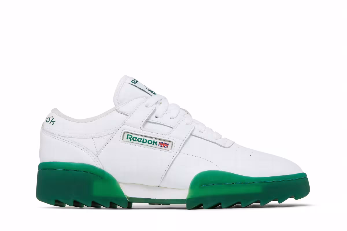 Reebok Workout Ripple OG Green Sole, view 2