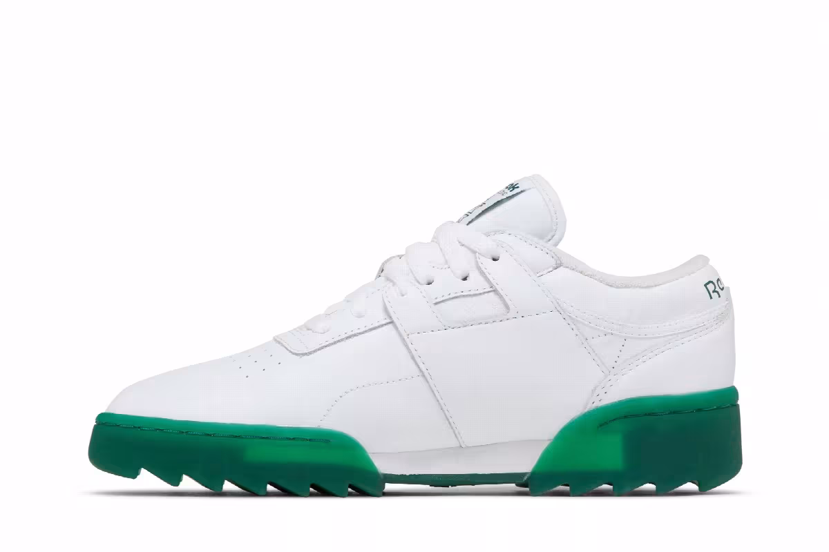 Reebok Workout Ripple OG Green Sole, view 4
