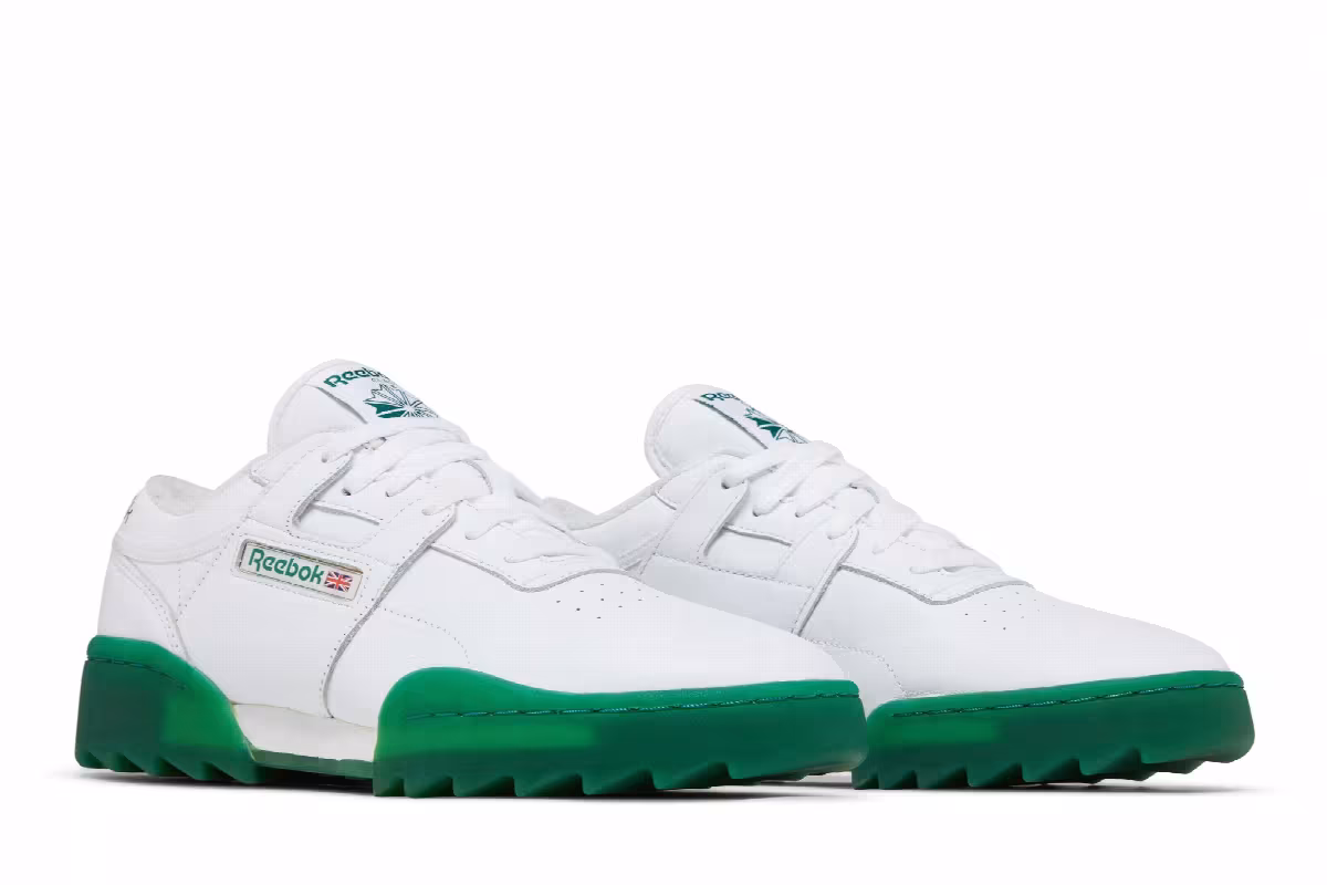 Reebok Workout Ripple OG Green Sole, view 9