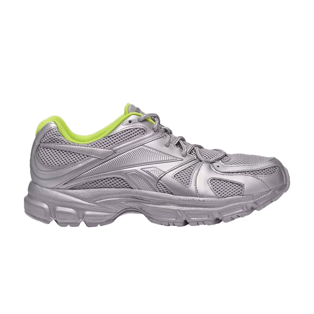 Vetements x Reebok Spike Runner 200 Silver