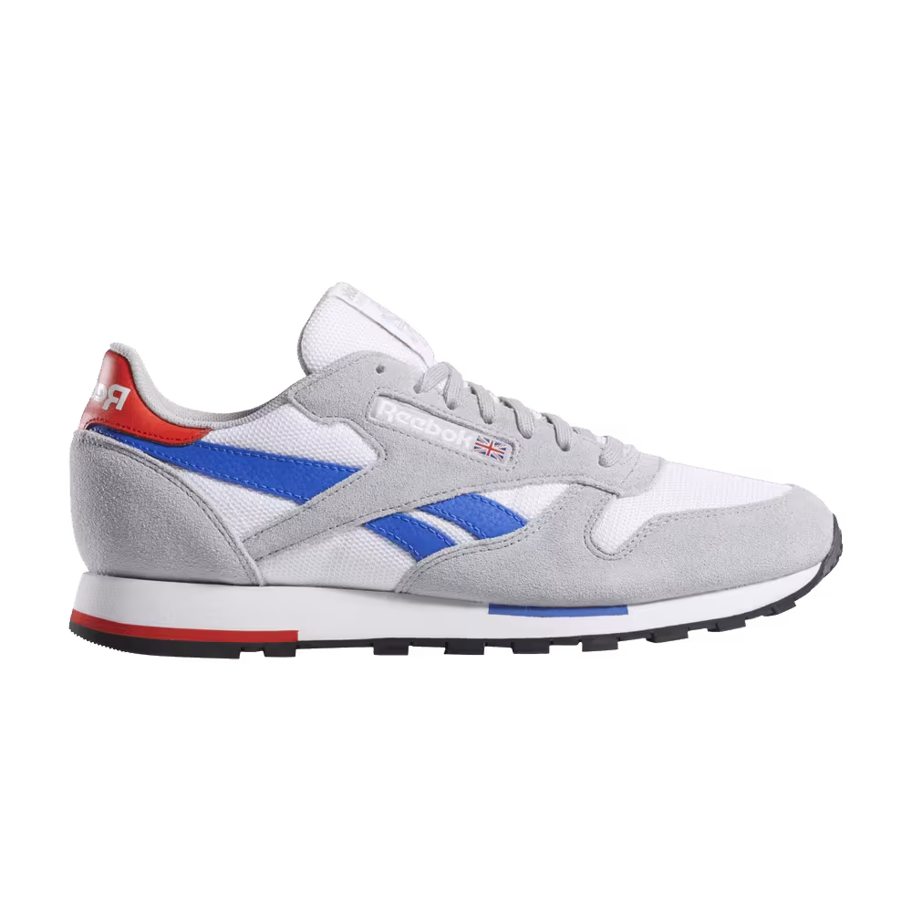 Reebok Classic Leather White Cobalt Orange