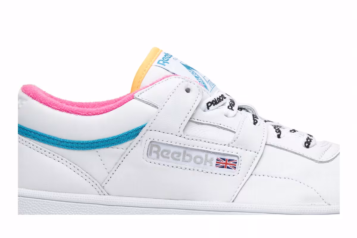 Palace x Reebok Club Workout White, view 3