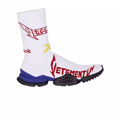 Vetements x Reebok Sock Pump High Top 'White Red'