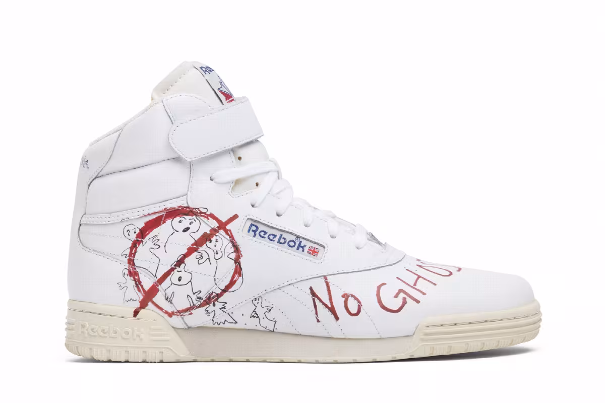 Bait x Stranger Things x Ghostbusters x Reebok Ex-O-Fit Vintage Hi Dustin, view 2