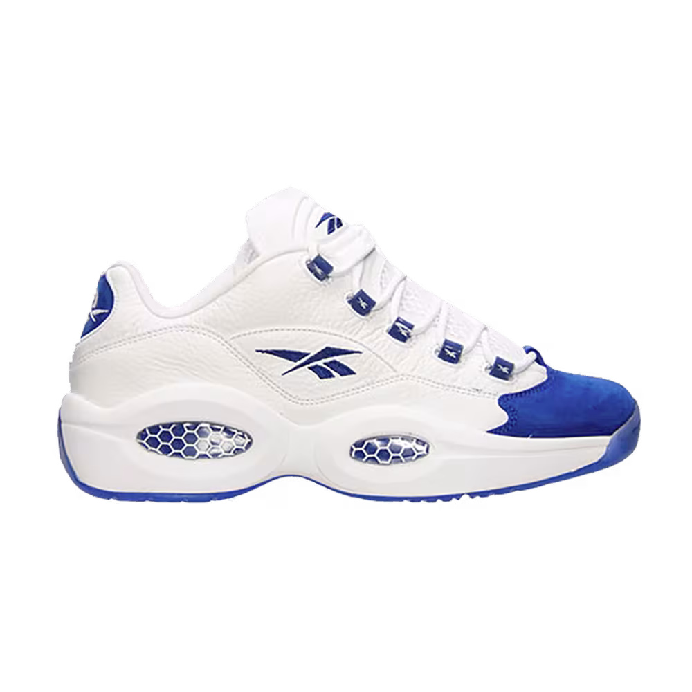 Reebok Question Low Blue Toe