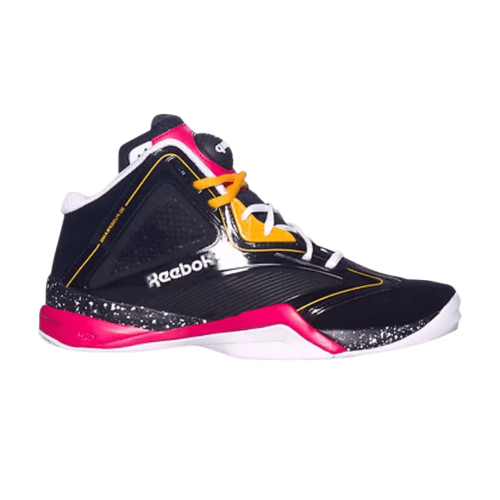 Reebok The Pump Revenge Black Gold Pink