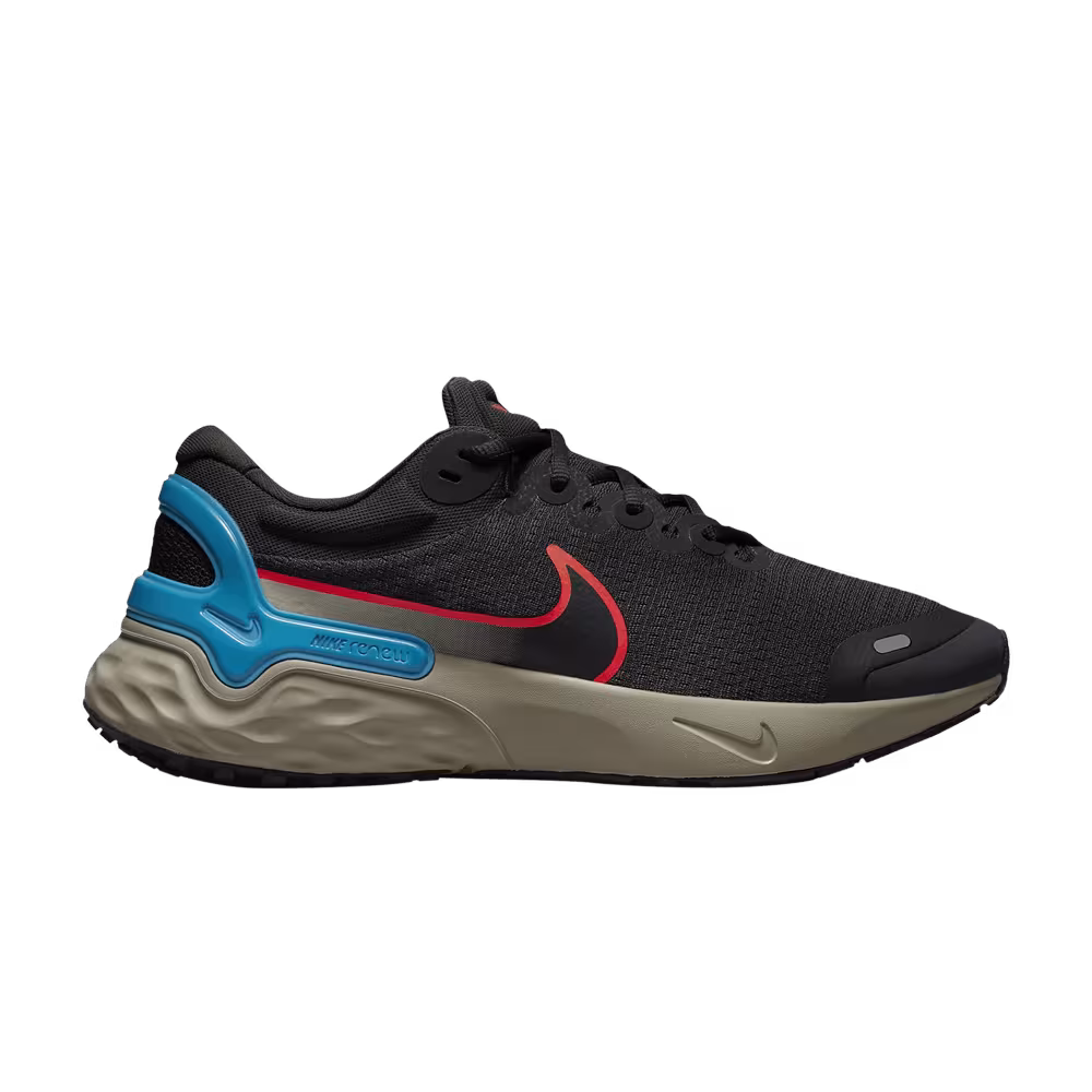 Nike Renew Run 3 Smoke Grey Laser Blue