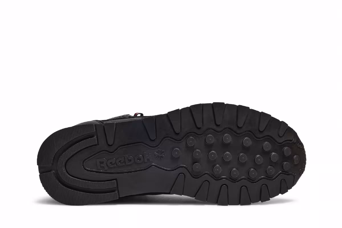Reebok Classic Leather Mid Black, view 5