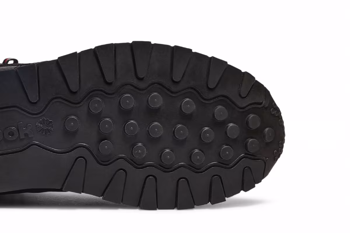 Reebok Classic Leather Mid Black, view 6