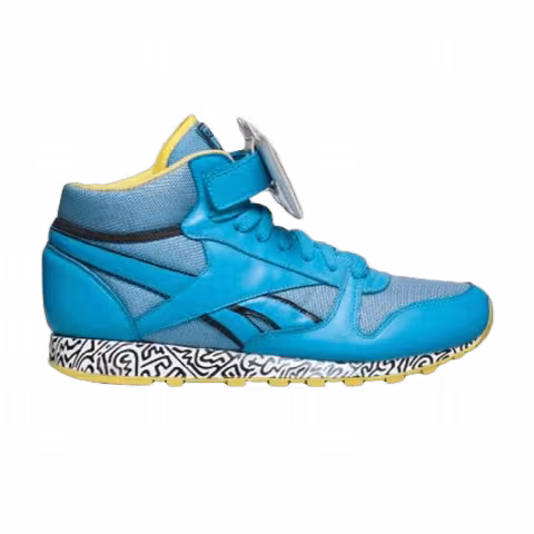 Kieth Haring x Reebok Classic Leather Mid Strap Lux 'Barking Dogs'