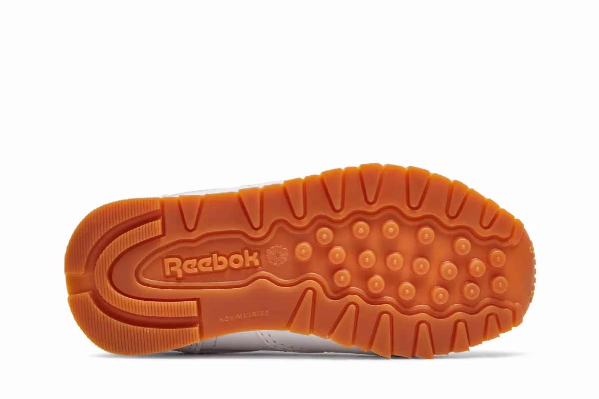 Reebok Classic Leather Toddler White Gum, view 5