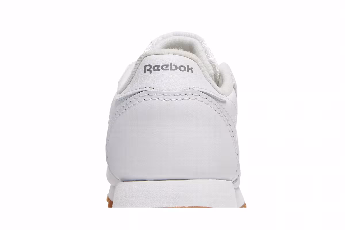 Reebok Classic Leather Toddler White Gum, view 8