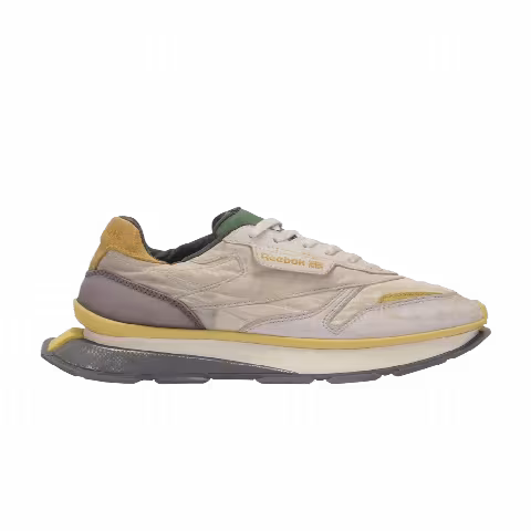 Reebok Classic Leather LTD 'Grey/Yellow Sport Nylon'