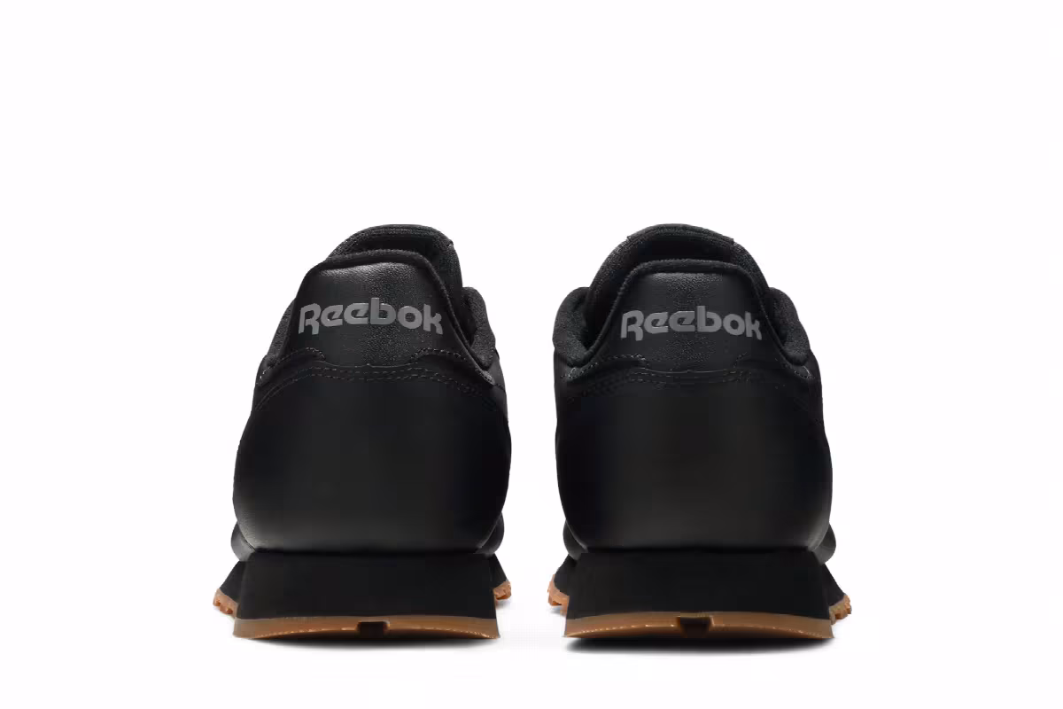 Reebok Classic Leather Black Gum, view 7