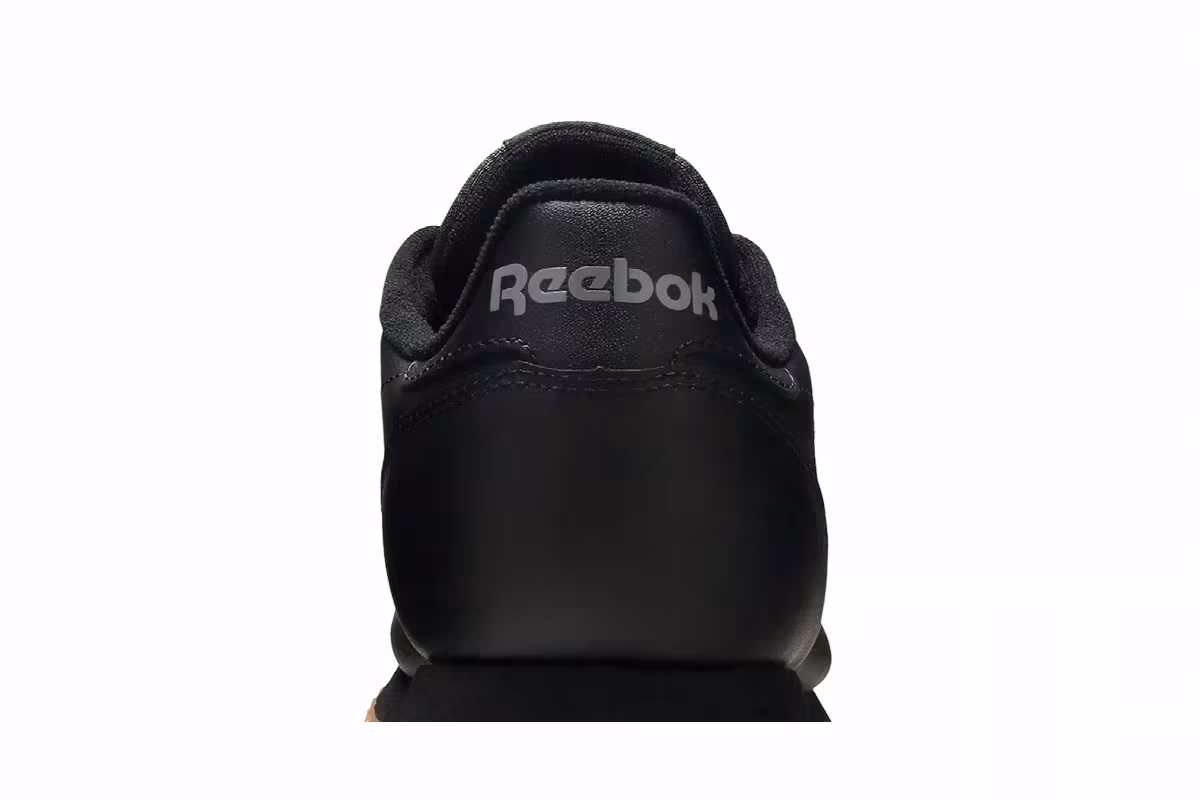 Reebok Classic Leather Black Gum, view 8