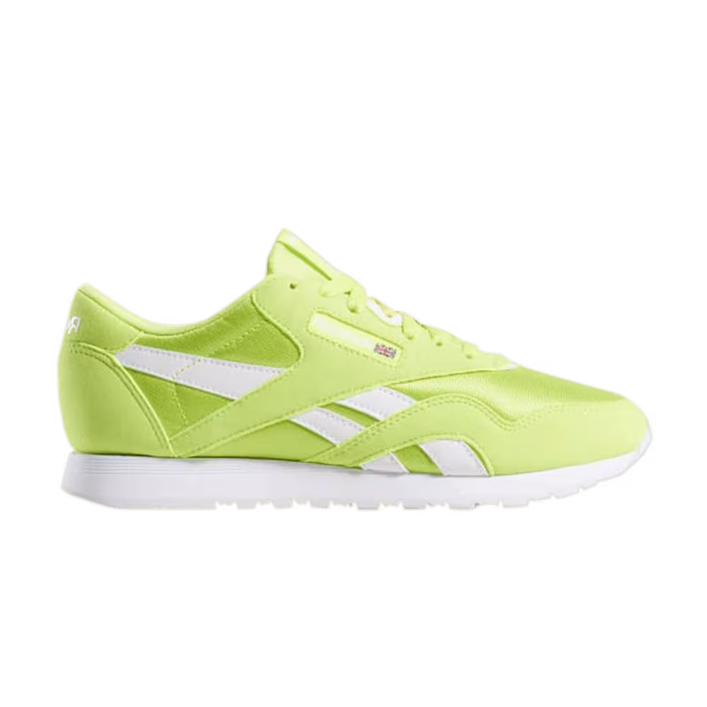 Reebok Classic Nylon Neon Lime