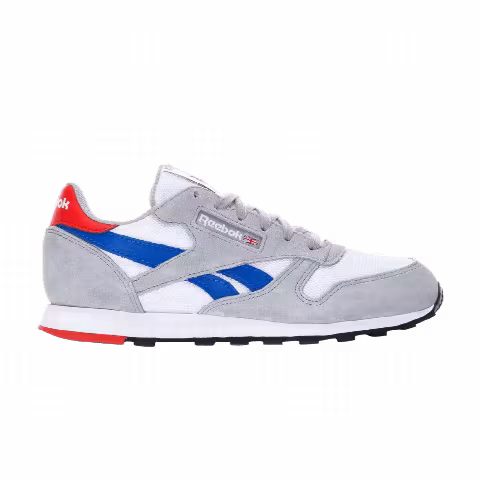 Reebok Classic Leather Kids 'White Grey Cobalt'
