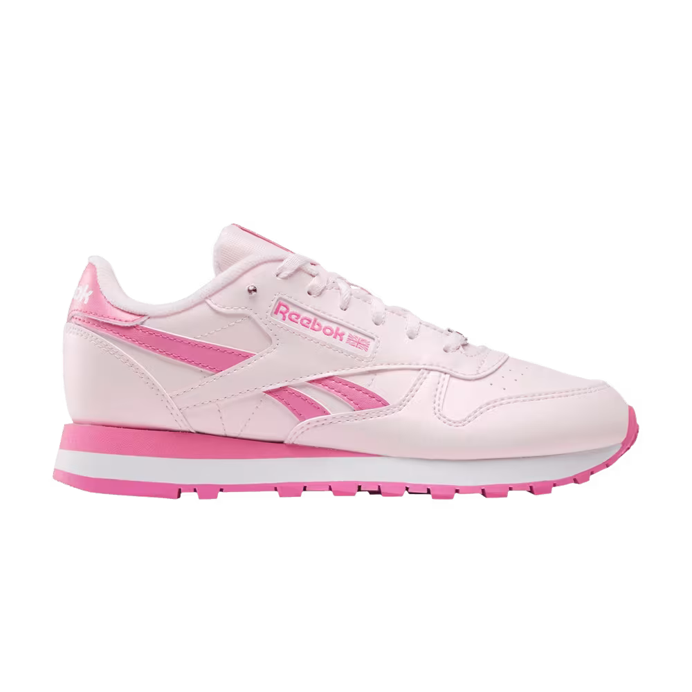 Reebok Classic Leather Big Kid Frostedberry/Truepink/White