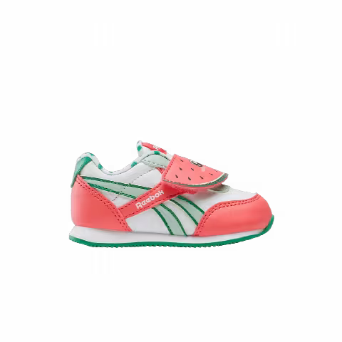 Reebok Royal Cl Jogger 2.0 Toddler 'White/Sunset Coral/Classic Green'