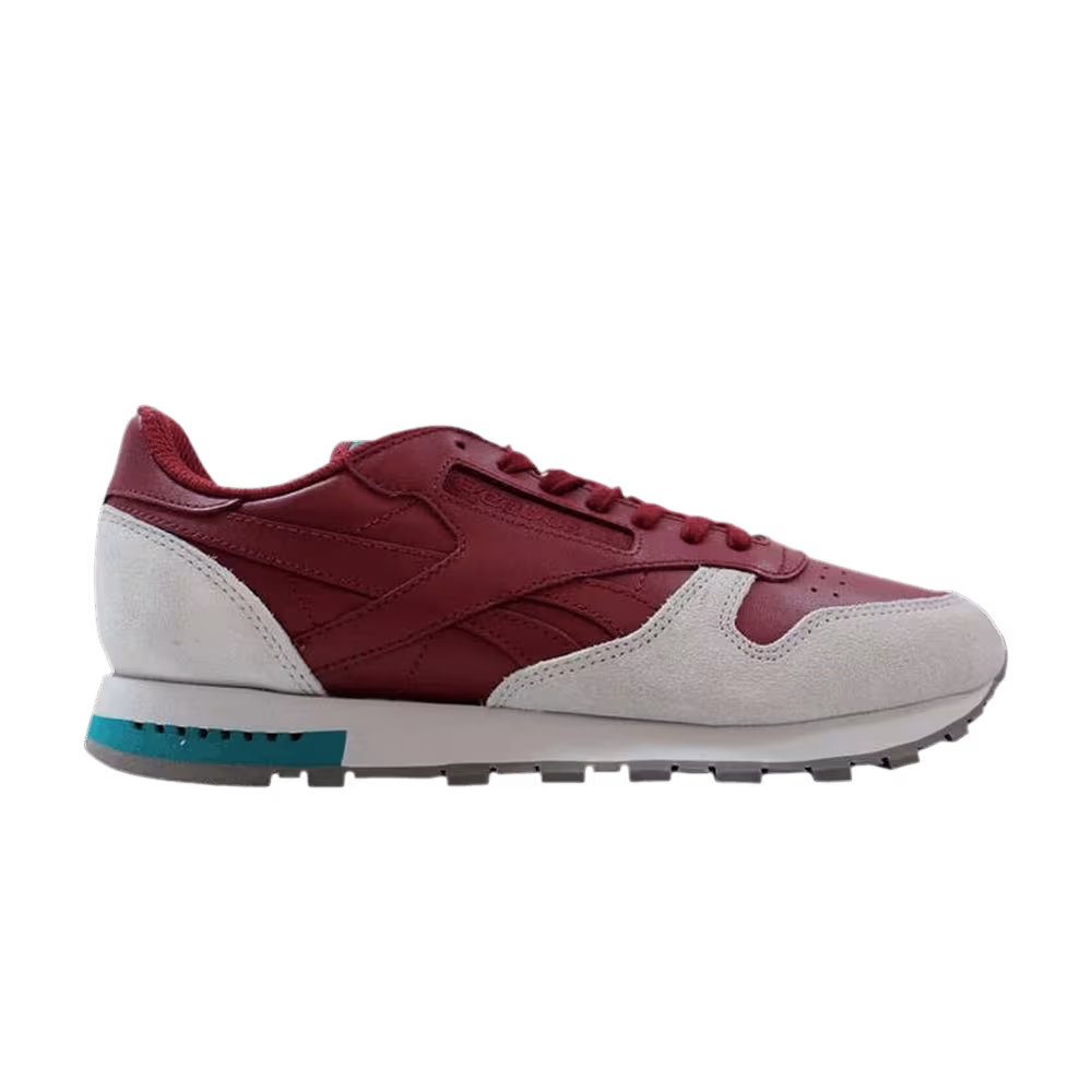 Reebok Classic Leather Burgundy Alloy