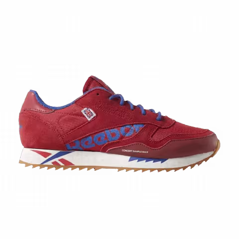 Reebok Wmns Classic Leather Ripple 'Excellent Red Blue'