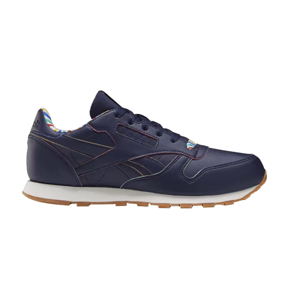 Reebok Classic Leather Big Kid Colorful Stripe