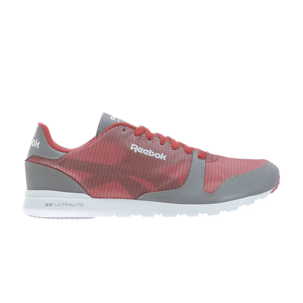 Reebok Classic Leather Clean Ultralite Red White