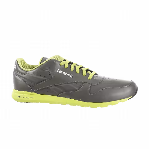 Reebok Classic Leather Ultralite 'Grey Solar Green'