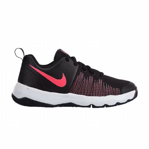 Nike Team Hustle Quick GS 'Black Racer Pink'