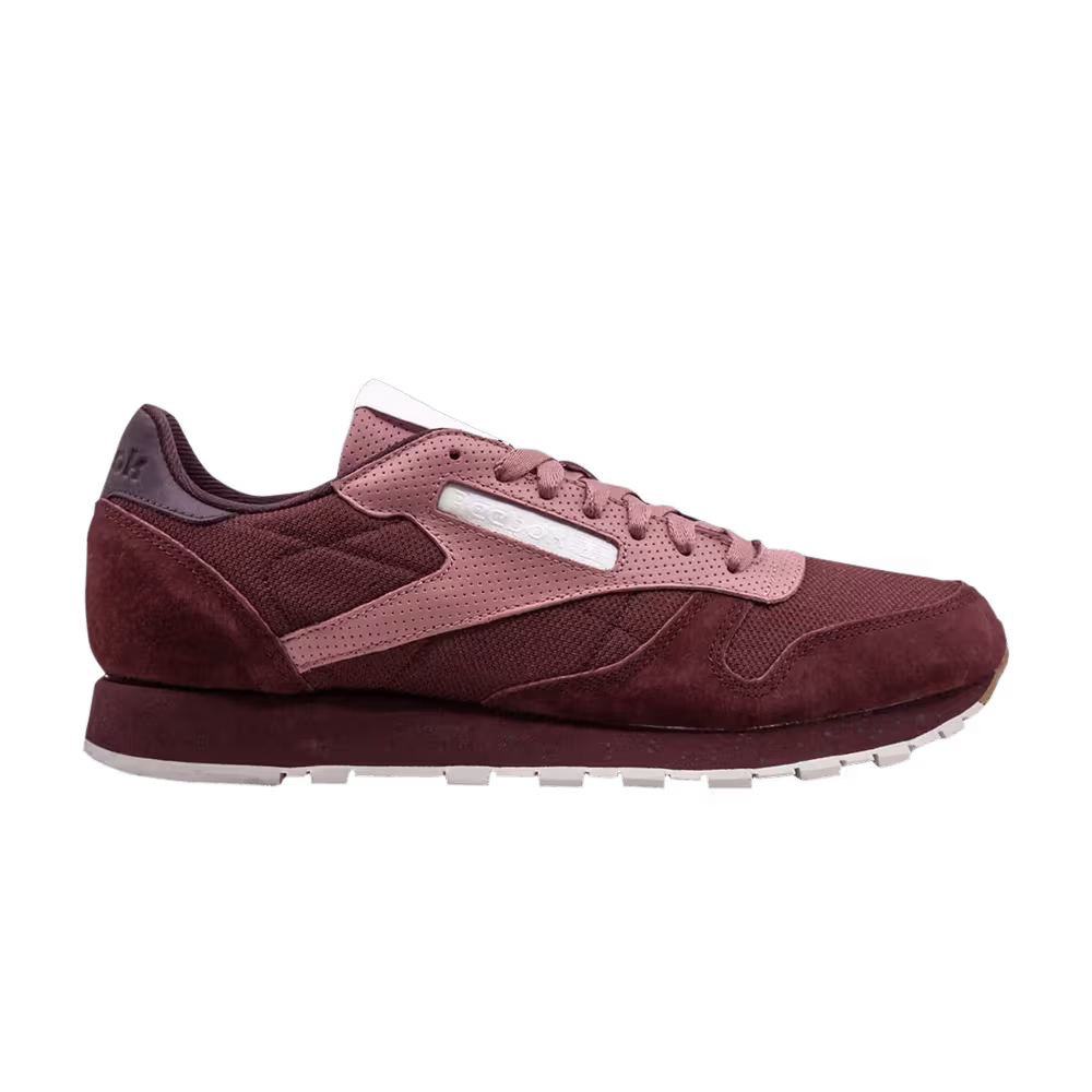 Reebok Classic Leather SM Rugged Maroon Rose