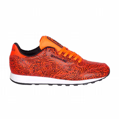 Keith Haring x Reebok Classic Leather Lux 'Neon Sign'