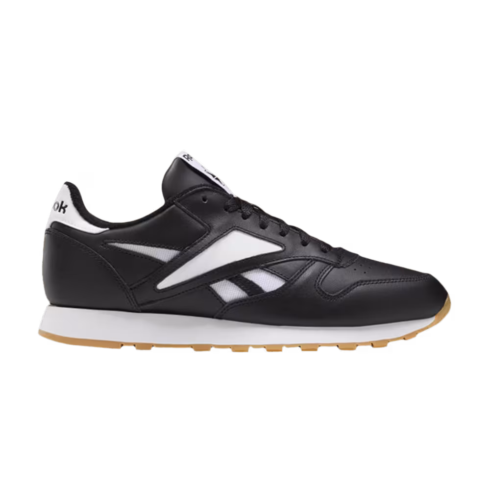 Reebok Classic Leather Mark Black White