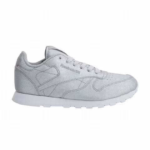 Reebok Classic Leather Synthetic Big Kids 'Snow Grey'