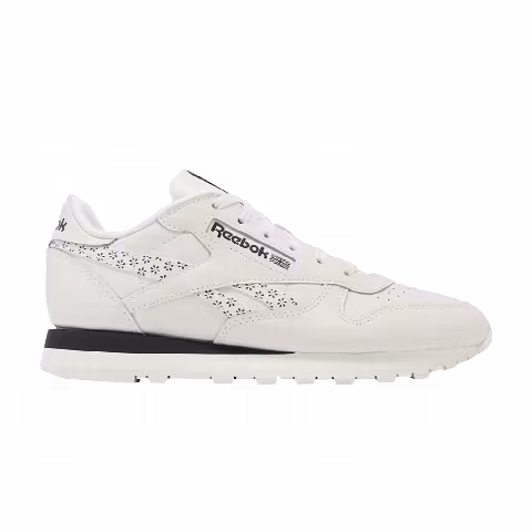 Reebok Wmns Classic Leather 'Floral Logo - Chalk Pure Grey'