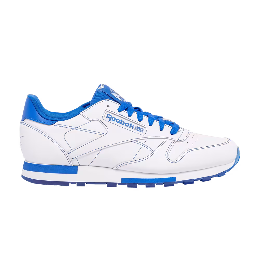 Reebok Classic Leather White Court Blue