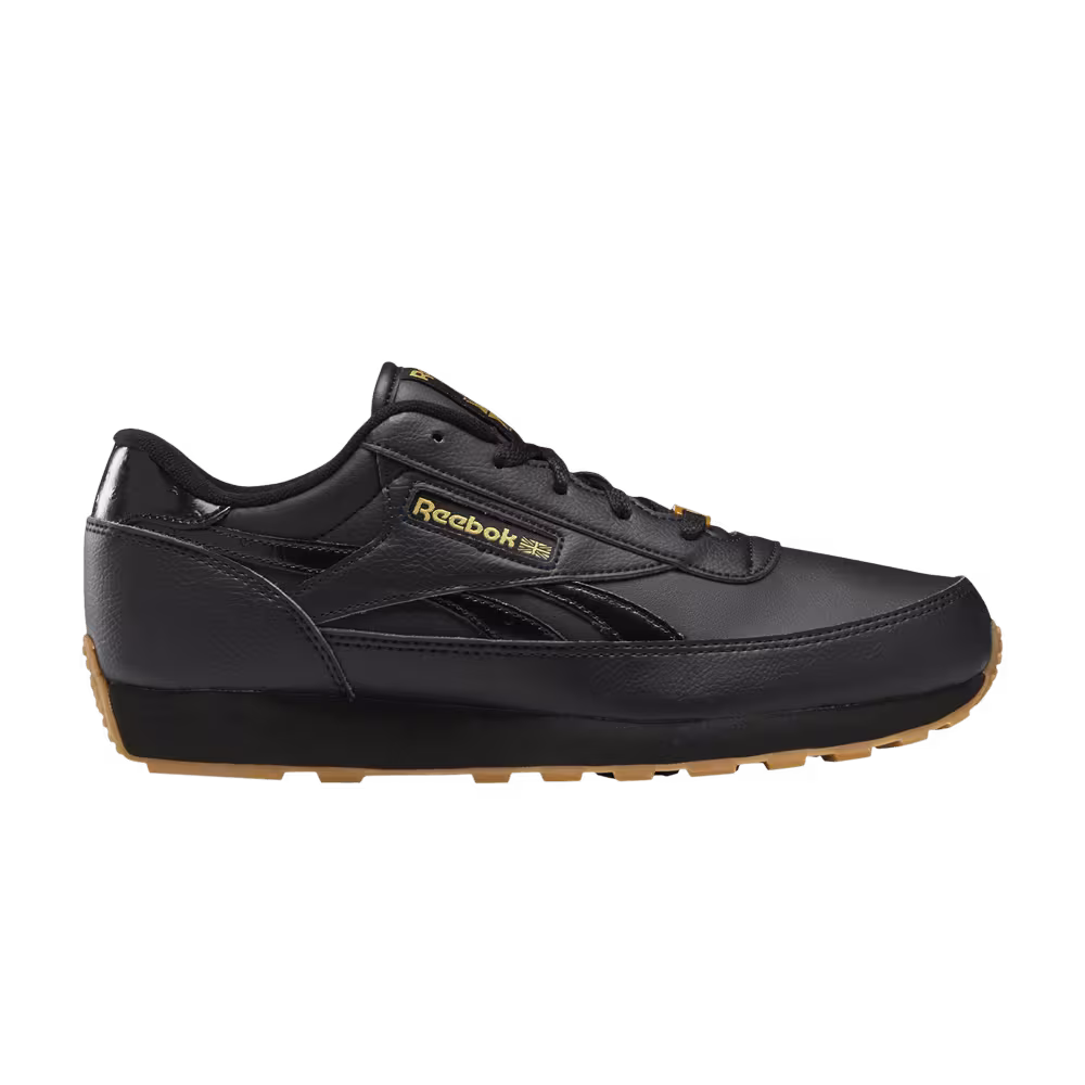 Reebok Classic Leather Renaissance 4E Wide Black Matte Gold