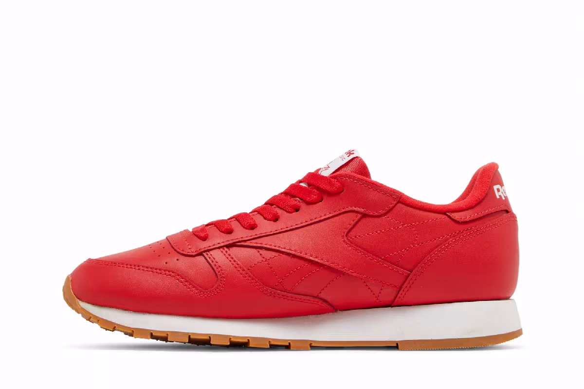Reebok Classic Leather Red Gum, view 4