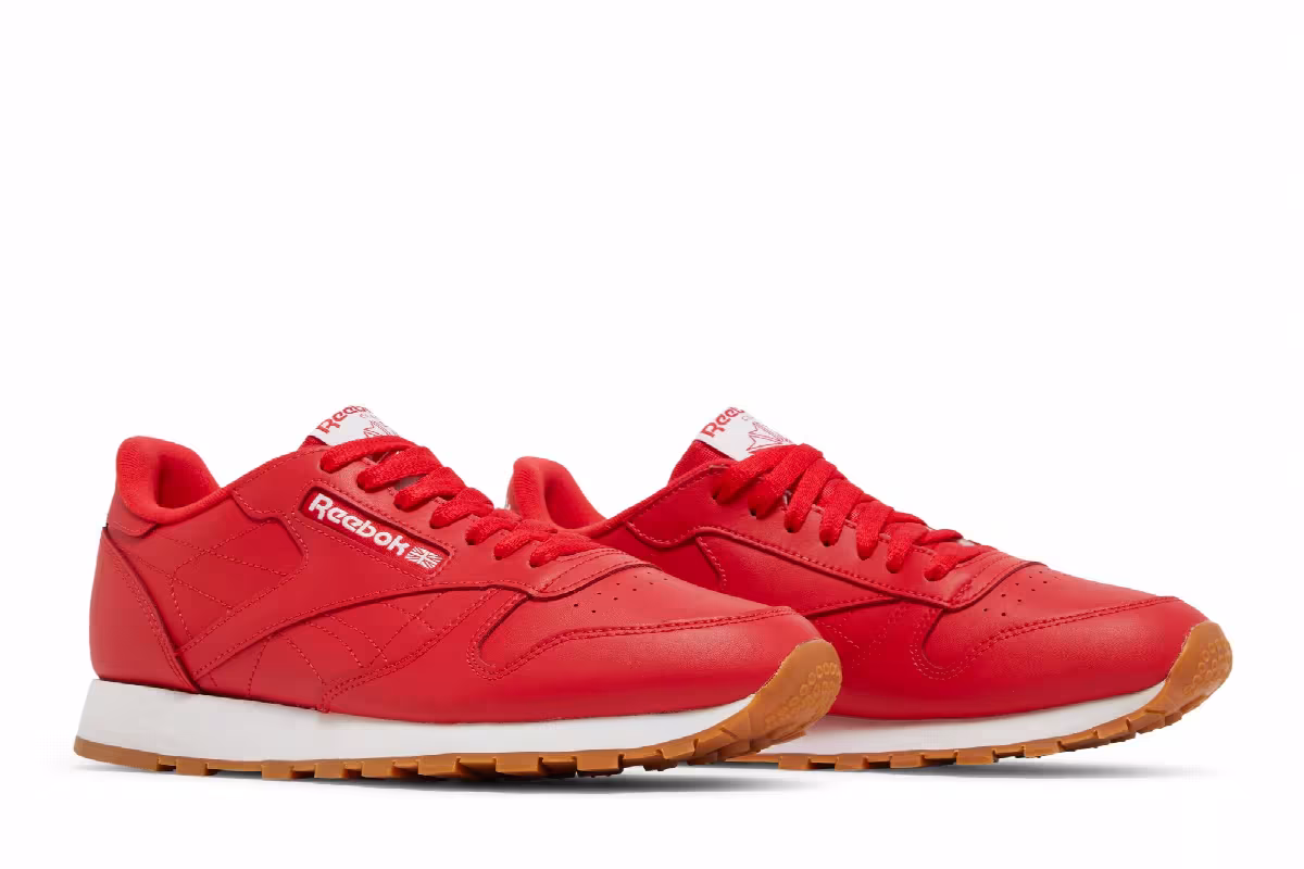 Reebok Classic Leather Red Gum, view 9