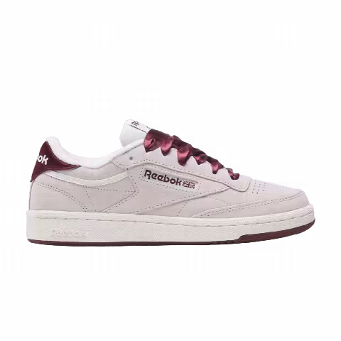 Reebok Wmns Club C 85 'Luxe Grey/Black Cherry/Chalk'
